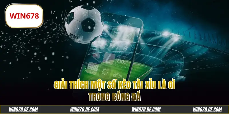 Giải thích một số kèo tài xỉu là gì trong bóng đá
